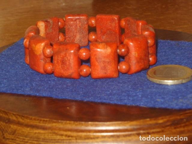 Joyeria: PULSERA DE CORAL DE MANZANA. - Foto 3