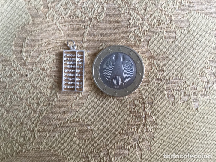 Joyeria: COLGANTE DE PLATA DE LEY 925 CON FORMA DE &Aacute;BACO - Foto 2