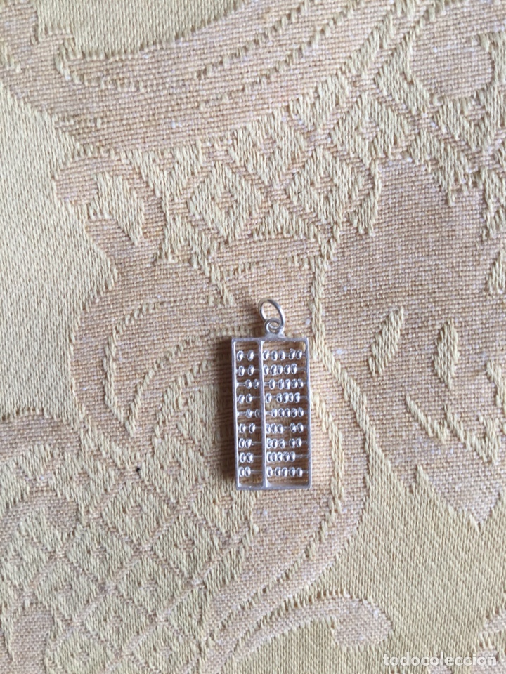 Joyeria: COLGANTE DE PLATA DE LEY 925 CON FORMA DE &Aacute;BACO - Foto 6