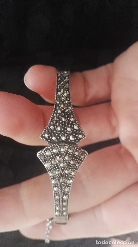 Joyeria: Pulsera plata con marquesitas c - Foto 4