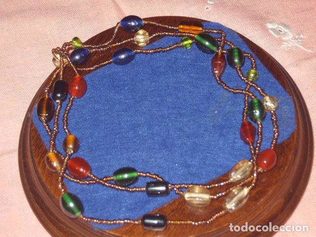 Joyeria: COLLAR LARGO 2 VUELTAS DE CRISTALES. - Foto 2
