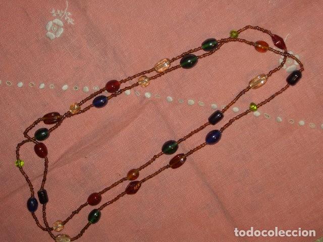 Joyeria: COLLAR LARGO 2 VUELTAS DE CRISTALES. - Foto 6