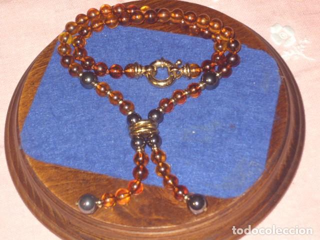 Joyeria: COLLAR DE CRISTAL AMBAR. - Foto 5