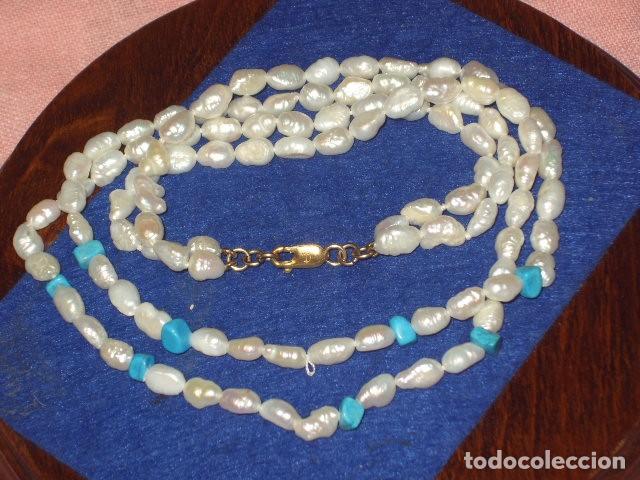 Joyeria: COLLAR DE PERLAS DE RIO.VINTAGE. - Foto 1
