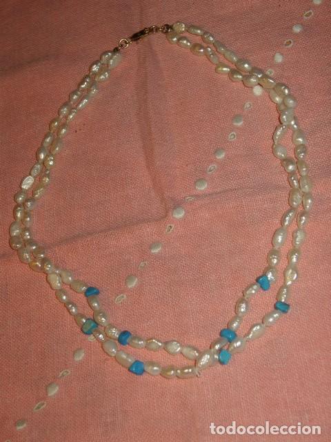 Joyeria: COLLAR DE PERLAS DE RIO.VINTAGE. - Foto 3
