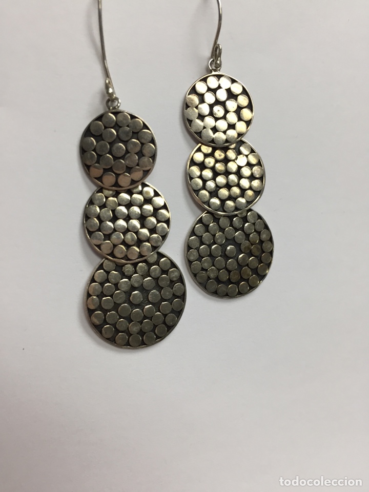 Joyeria: Pendientes de plata contrastada - Foto 1