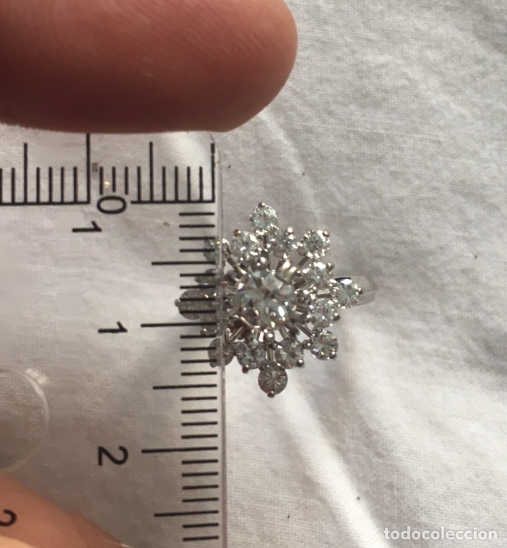 Joyeria: Anillo de platino cuajado de diamantes - Foto 10