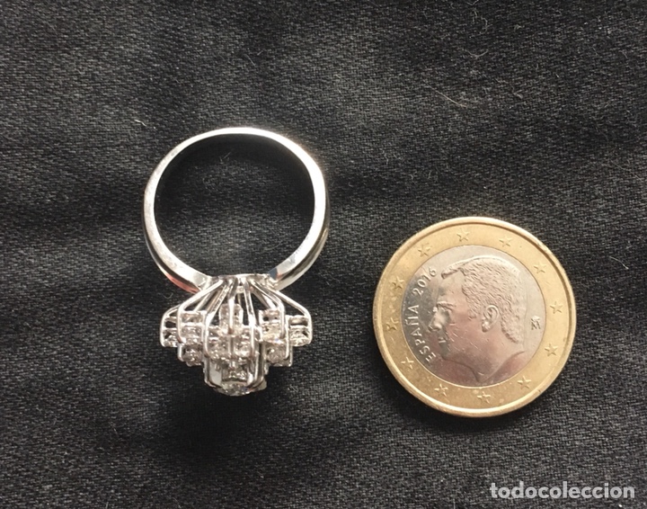 Joyeria: Anillo de platino cuajado de diamantes - Foto 13