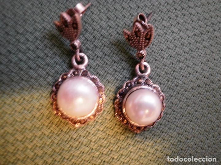 Joyeria: Pendientes de plata. - Foto 1