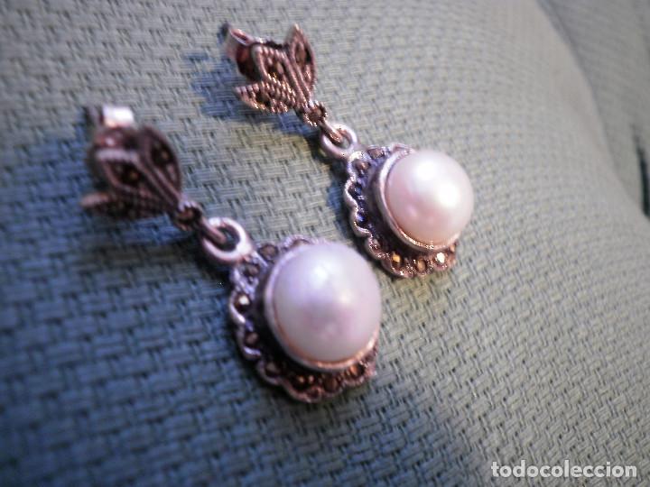 Joyeria: Pendientes de plata. - Foto 2