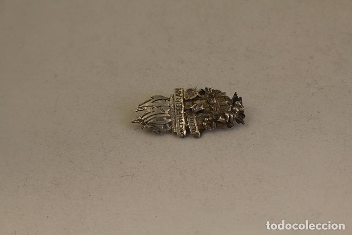 Joyeria: broche insignia en plata de ley - falla doctor ferran- - Foto 2