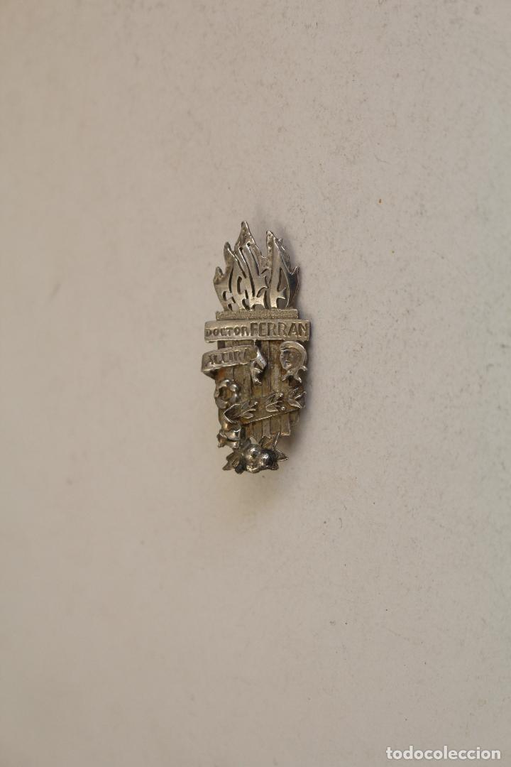 Joyeria: broche insignia en plata de ley - falla doctor ferran- - Foto 5