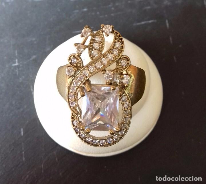 Joyeria: Anillo de Topacio blancos y Plata de Ley - Foto 1