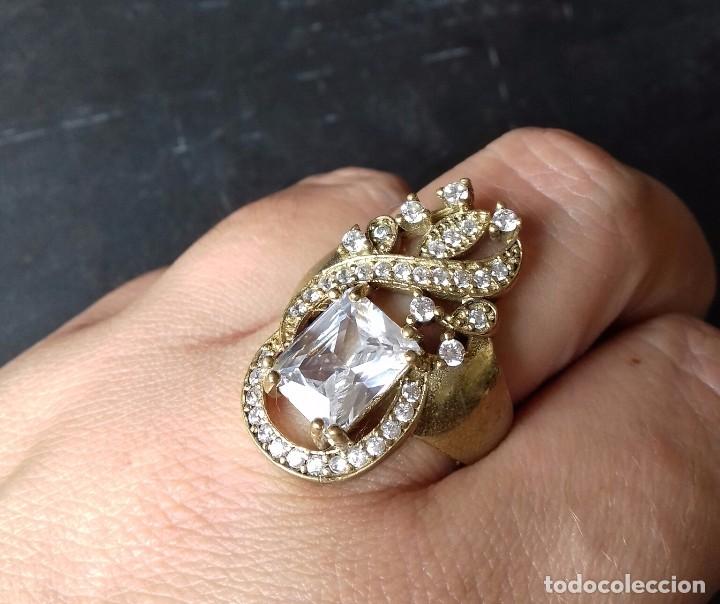 Joyeria: Anillo de Topacio blancos y Plata de Ley - Foto 2