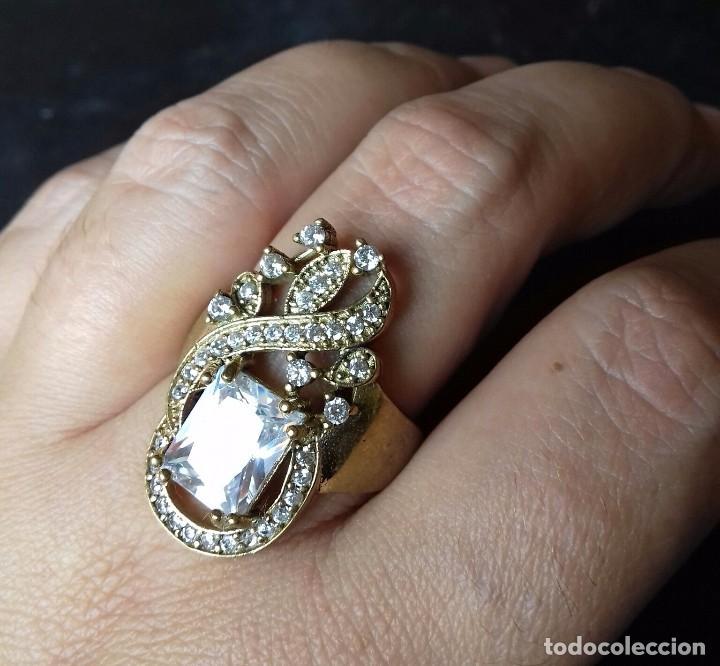 Joyeria: Anillo de Topacio blancos y Plata de Ley - Foto 4