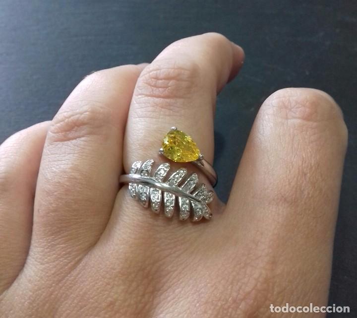 Joyeria: Anillo en Plata de Ley con Circonitas - Foto 5