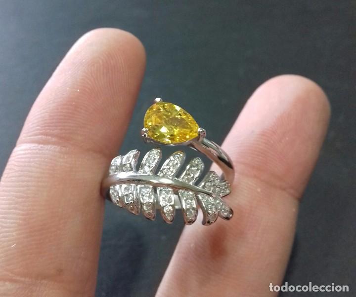 Joyeria: Anillo en Plata de Ley con Circonitas - Foto 8