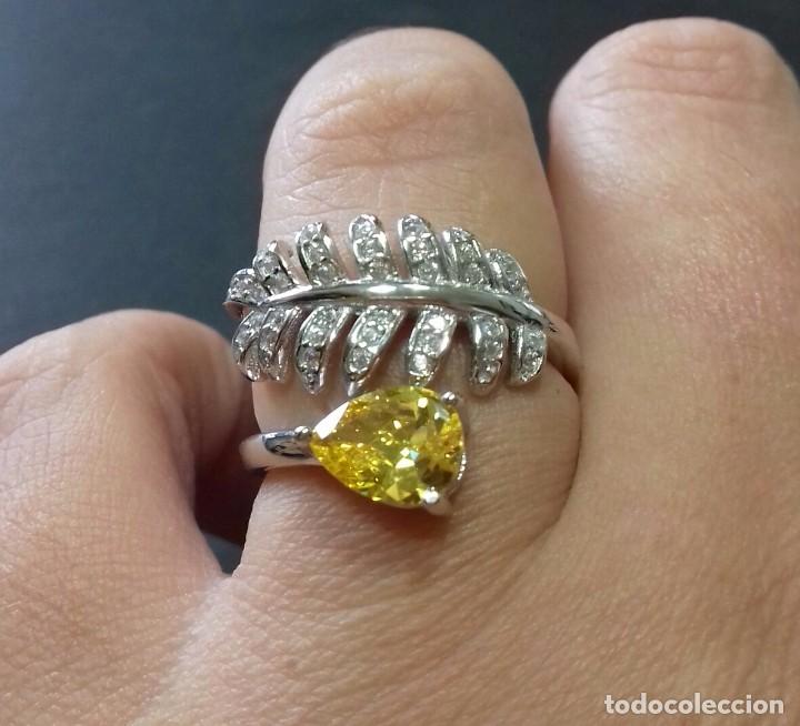 Joyeria: Anillo en Plata de Ley con Circonitas - Foto 9