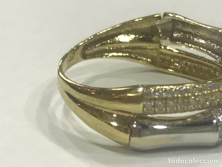 Joyeria: Sortija Bicolor de Oro 18K - Foto 7