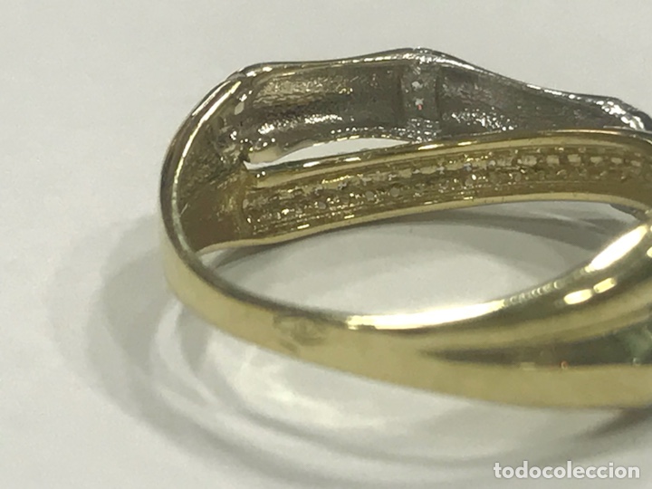 Joyeria: Sortija Bicolor de Oro 18K - Foto 8