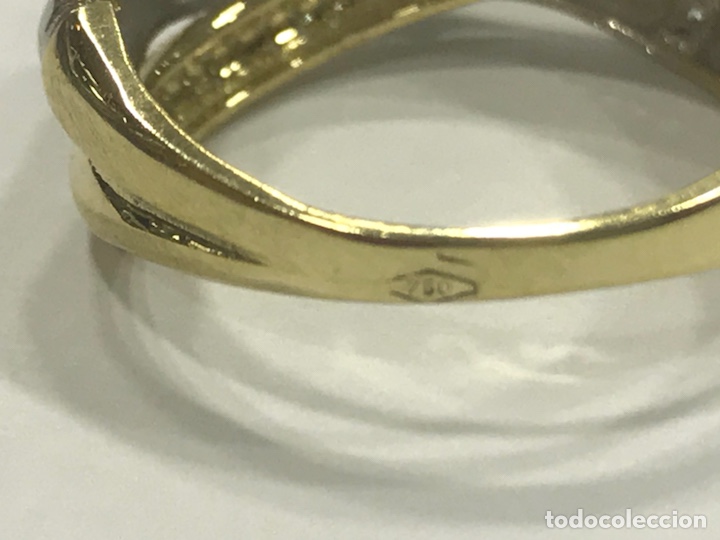 Joyeria: Sortija Bicolor de Oro 18K - Foto 10