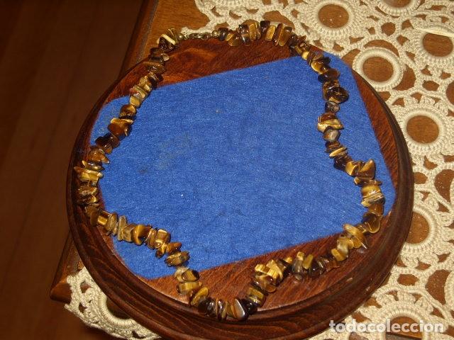 Joyeria: COLLAR DE PEDRERIA OJO DE TIGRE. - Foto 1