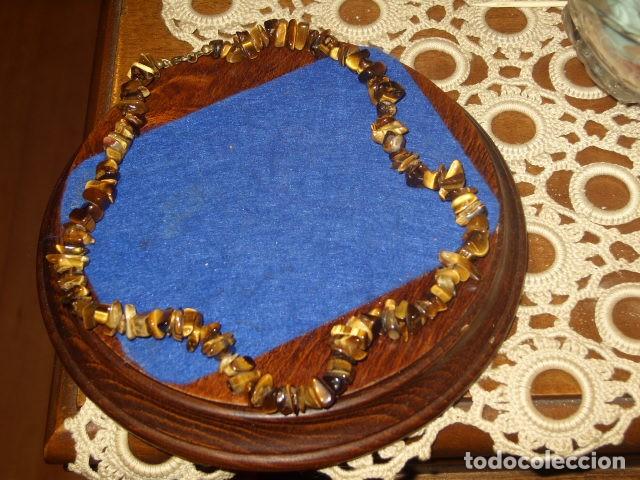 Joyeria: COLLAR DE PEDRERIA OJO DE TIGRE. - Foto 2