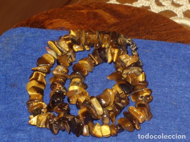 Joyeria: COLLAR DE PEDRERIA OJO DE TIGRE. - Foto 3