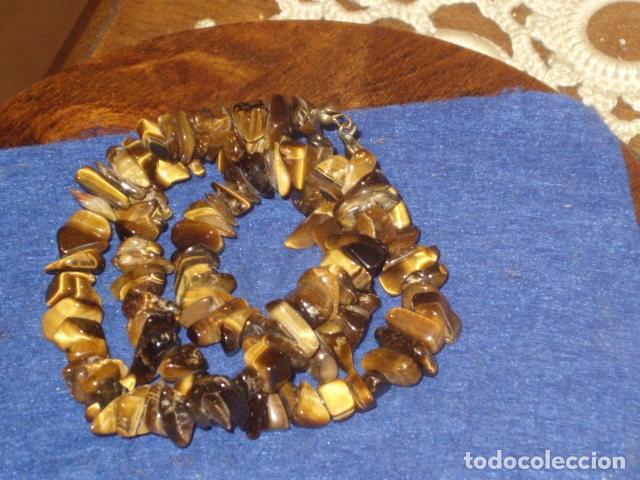 Joyeria: COLLAR DE PEDRERIA OJO DE TIGRE. - Foto 5