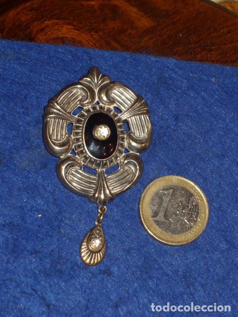 Joyeria: BROCHE MODERNISTA PLATEADO. - Foto 3