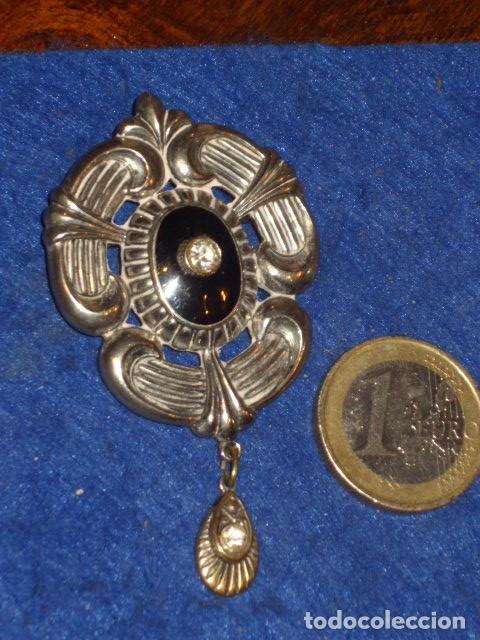 Joyeria: BROCHE MODERNISTA PLATEADO. - Foto 4