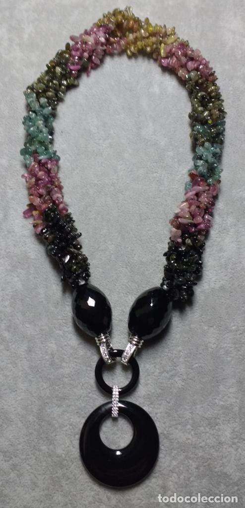 Joyeria: COLLAR DE CHIPS DE TURMALINA. - Foto 1