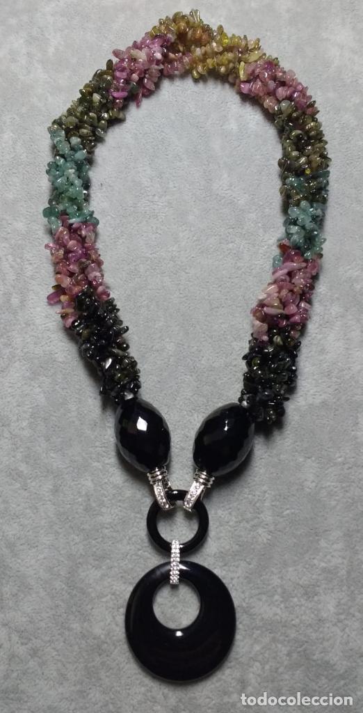 Joyeria: COLLAR DE CHIPS DE TURMALINA. - Foto 3