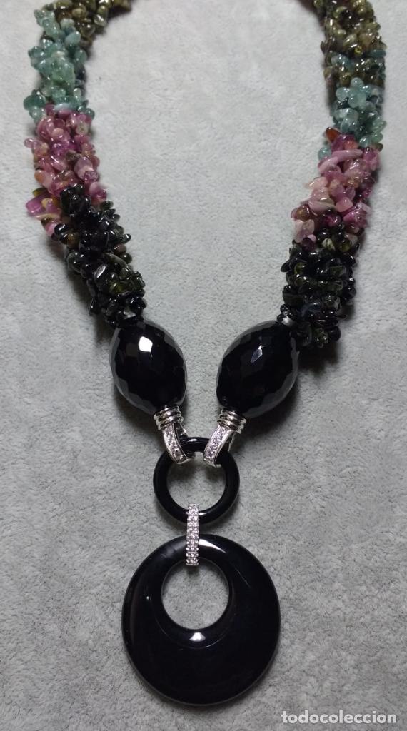 Joyeria: COLLAR DE CHIPS DE TURMALINA. - Foto 4