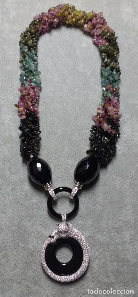 Joyeria: COLLAR DE CHIPS DE TURMALINA. - Foto 1