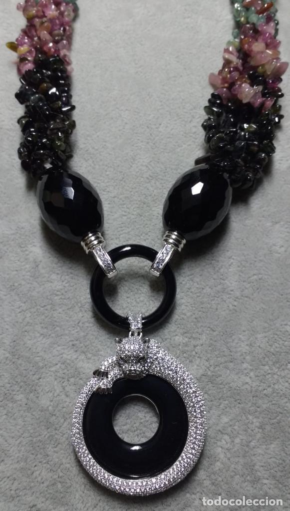 Joyeria: COLLAR DE CHIPS DE TURMALINA. - Foto 3
