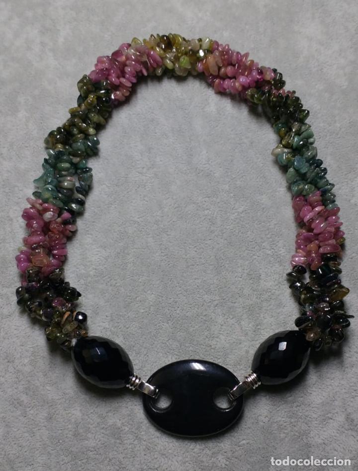 Joyeria: COLLAR DE CHIPS DE TURMALINA. - Foto 1
