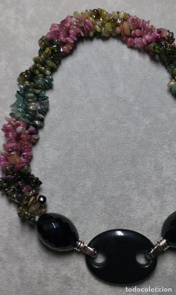 Joyeria: COLLAR DE CHIPS DE TURMALINA. - Foto 2