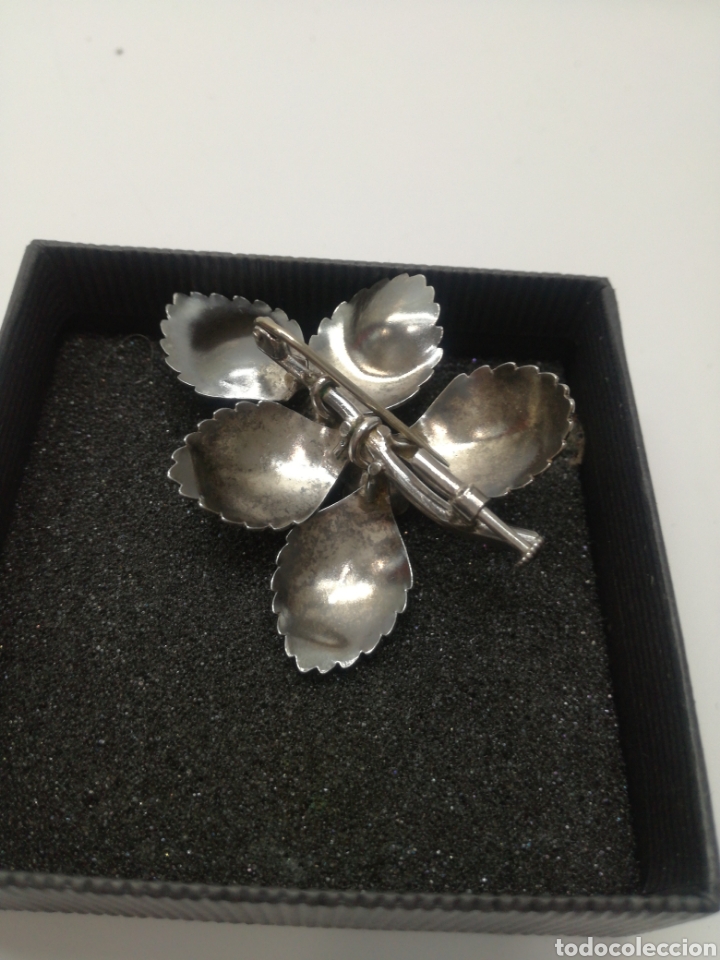 Joyeria: Broche antiguo en PLATA y ORO - Foto 3