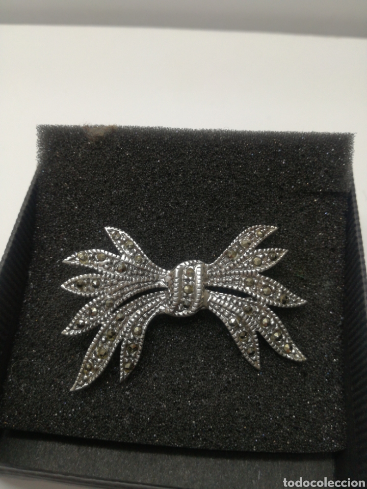Joyeria: Broche de PLATA y MARQUESITAS - Foto 1