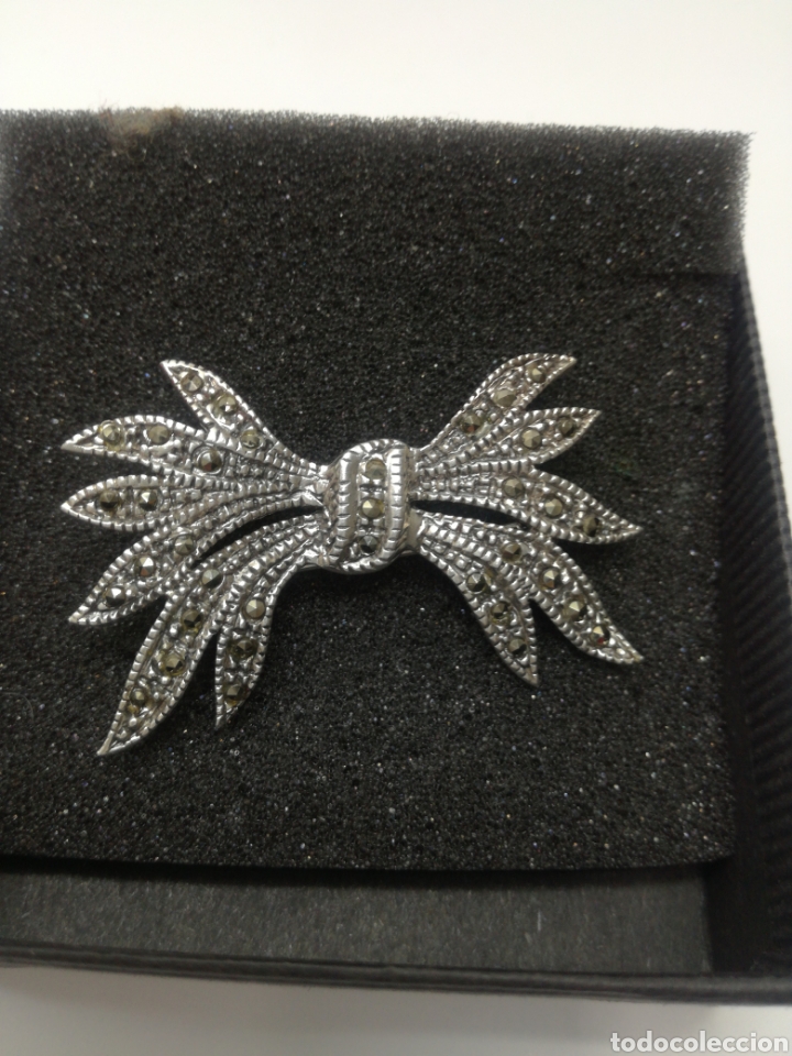Joyeria: Broche de PLATA y MARQUESITAS - Foto 2