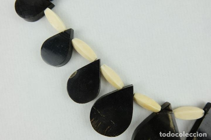 Joyeria: Collar en metal y madera a&ntilde;os 70-80 - Foto 9