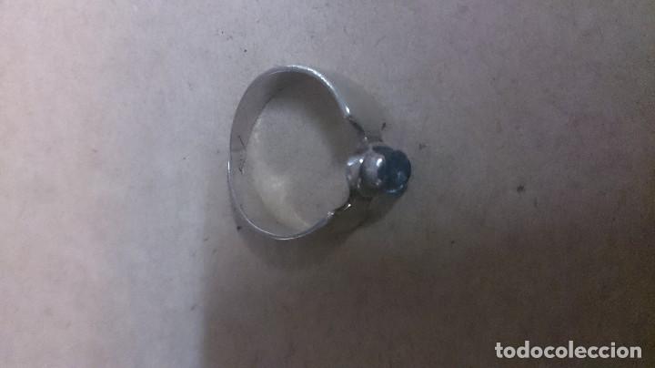 Joyeria: Anillo de plata 925 y aguamarina - Foto 1