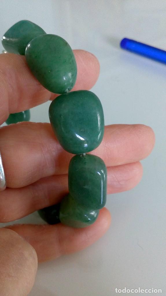 Joyeria: Pulsera de piedras verdes - Foto 3