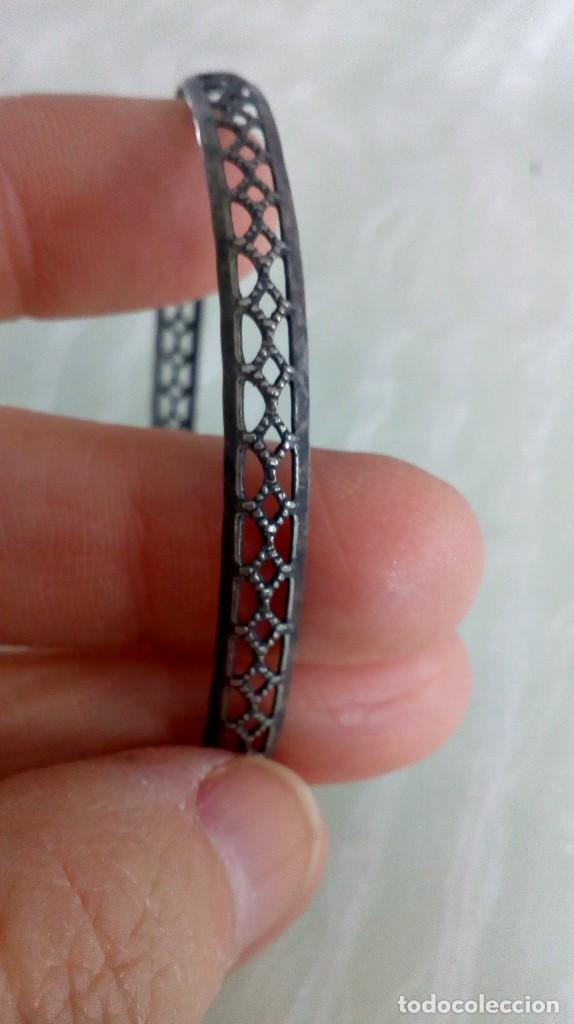 Joyeria: lote de 2 pulseras plateadas - Foto 1