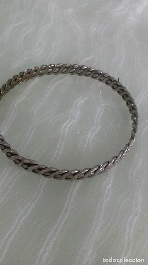 Joyeria: lote de 2 pulseras plateadas - Foto 2