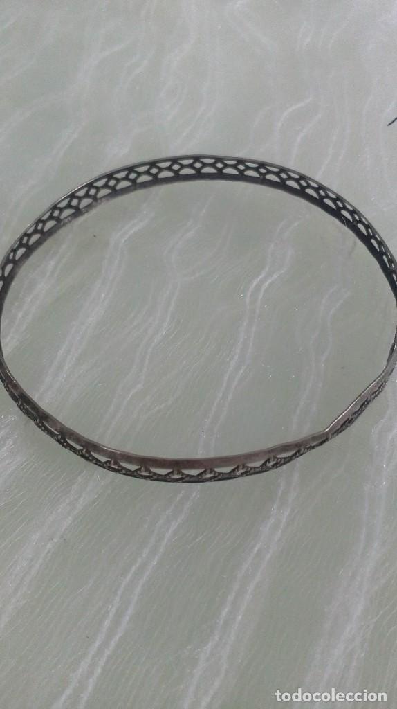Joyeria: lote de 2 pulseras plateadas - Foto 5