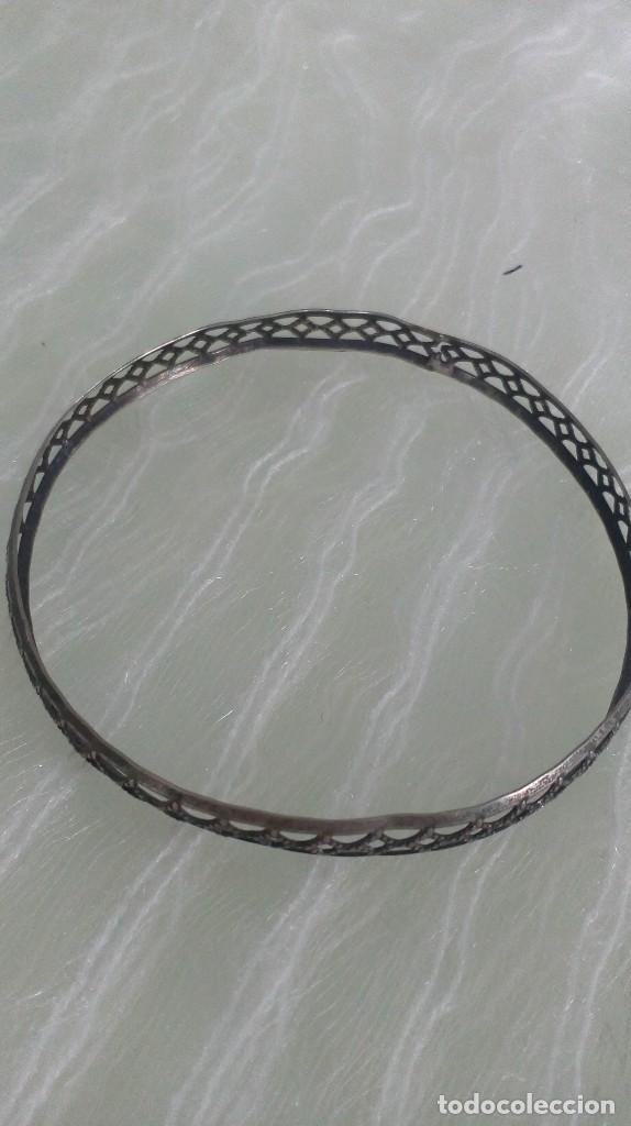 Joyeria: lote de 2 pulseras plateadas - Foto 6