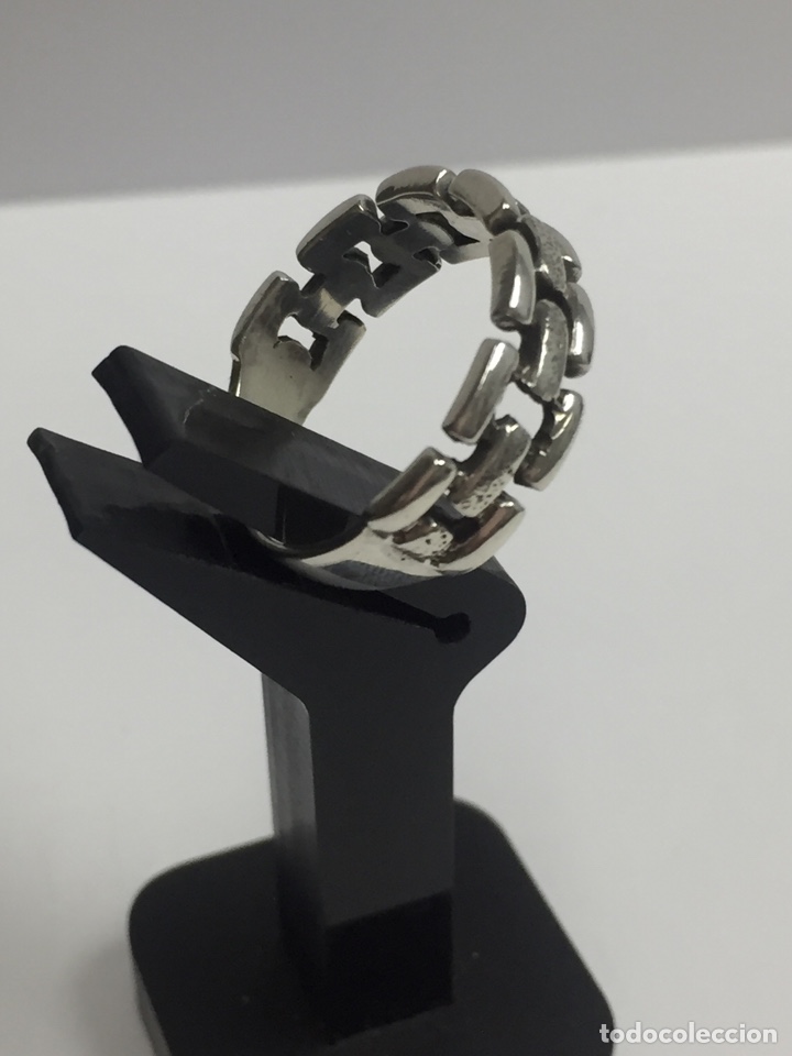 Joyeria: Sortija de plata contrastada - Foto 4