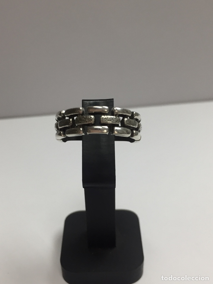 Joyeria: Sortija de plata contrastada - Foto 1